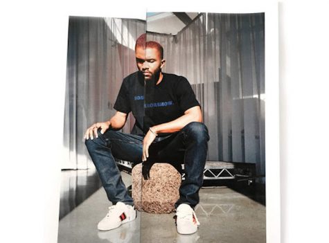 The cover art for Frank Ocean's new single, Chanel.