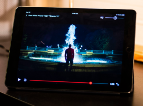 The cinematography of season 2 continues to be excellent, as evidenced by this scene in which Troy has his epiphany at the fountain.