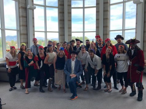 Pirate teachers surprise principal
