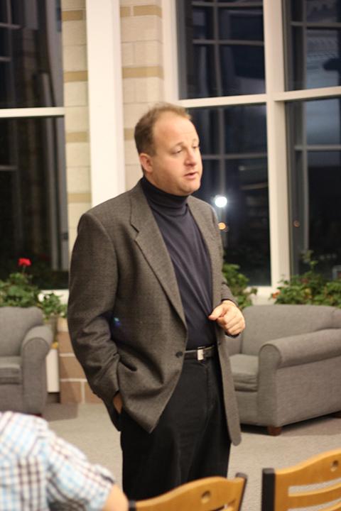 Congressman Polis Visits to Discuss Local Issues