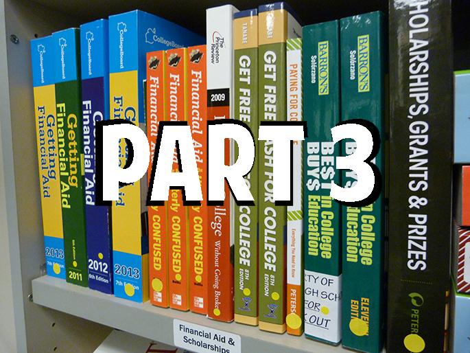 Part 3 of the College Readiness series by Terran Fox