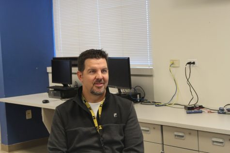 The new CAD teacher, Shane Stalter